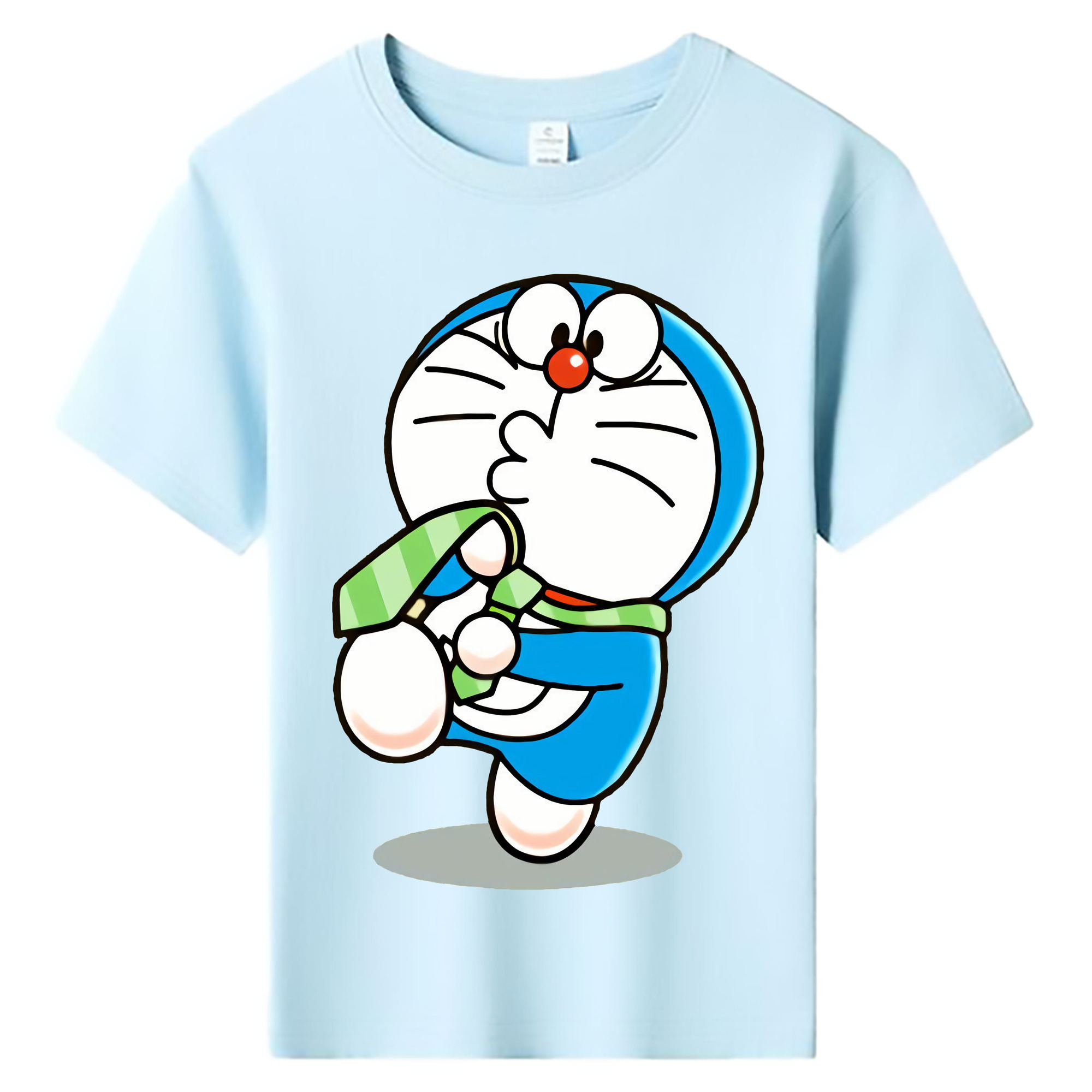 （画像用） ドラえもん Doraemon 綿100％キッズTシャツ（フロントプリント）